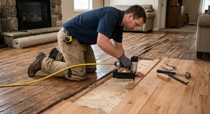 Wood Floor Service in Wheaton, IL