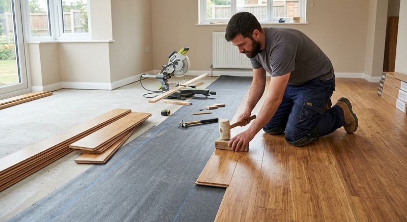 Bamboo Flooring Installation in Wheaton, IL