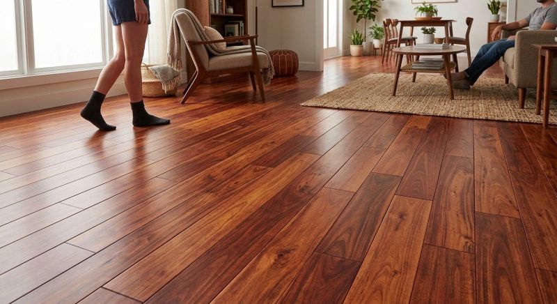 Cherry Floor Installation in La Grange, IL