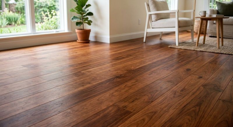 Cherry Floor Installation in Warrenville, IL