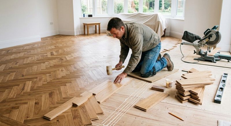 Hardwood Floor Installation in Addison, IL