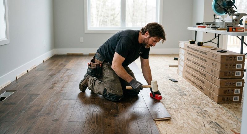 Hardwood Floor Installation in Bensenville, IL