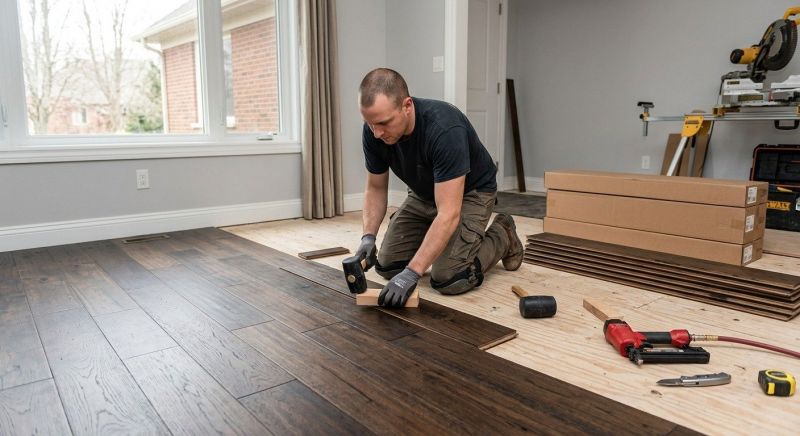 Hardwood Floor Installation in Deerfield, IL