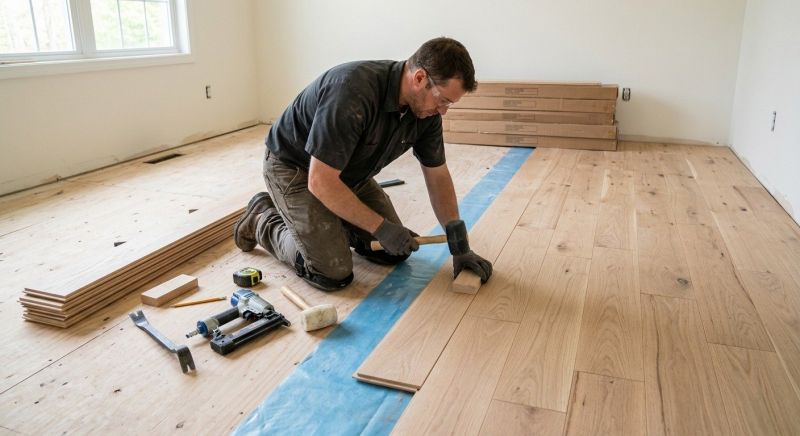 Hardwood Floor Installation in Geneva, IL