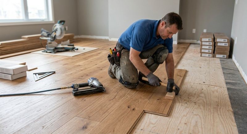 Hardwood Floor Installation in Lake Zurich, IL