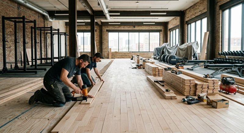 Hardwood Floor Installation in North Aurora, IL