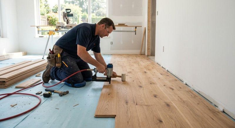 Hardwood Floor Installation in Northbrook, IL