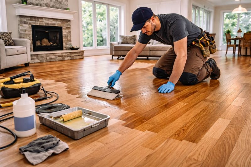 Hardwood Floor Renovation in Wheaton, IL