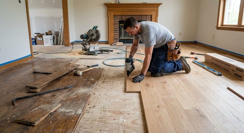 Hardwood Replacement in Addison, IL