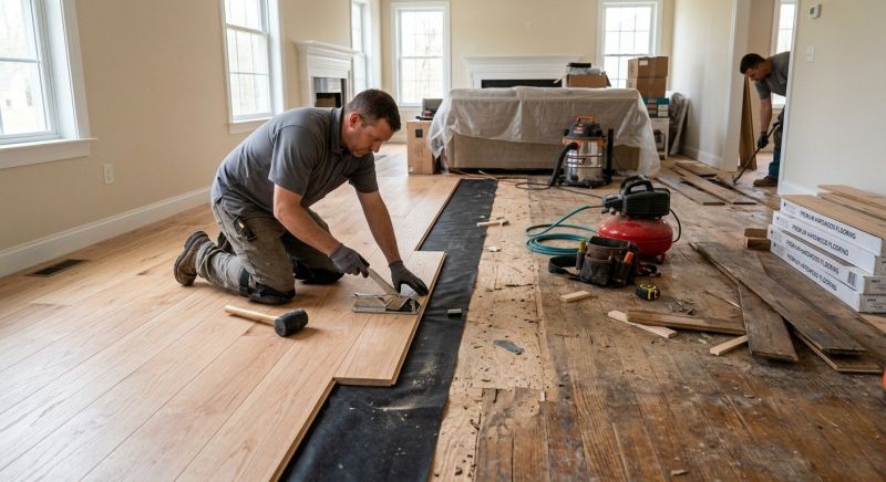 Hardwood Replacement in Alsip, IL