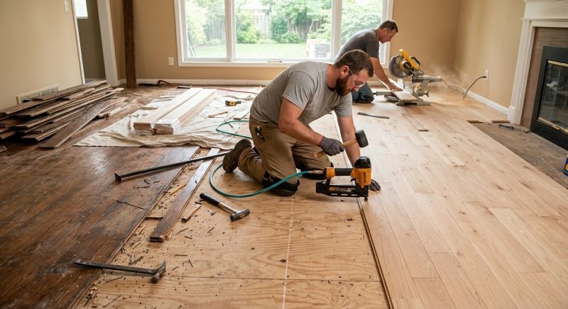 Hardwood Replacement in Bartlett, IL