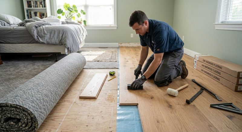 Hardwood Replacement in Gilberts, IL