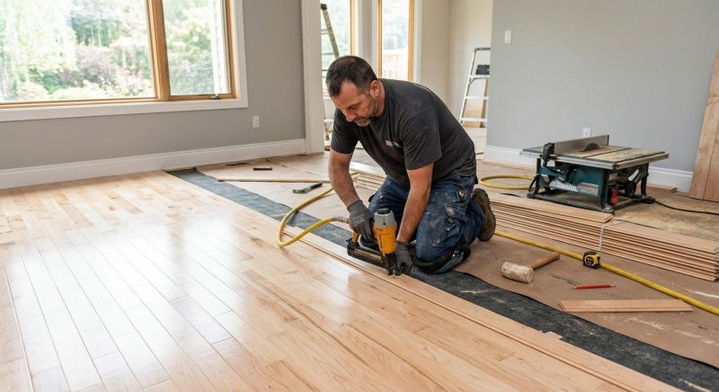 Maple Flooring Installation in Chicago, IL