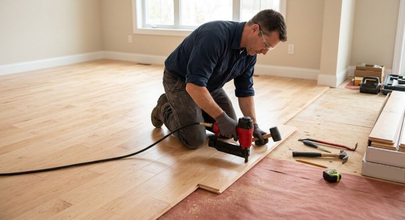 Maple Flooring Installation in Elmwood Park, IL