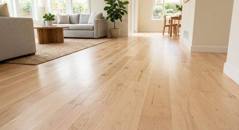 Maple Flooring Installation in Gilberts, IL