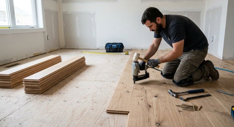 Oak Floor Installation in Orland Park, IL