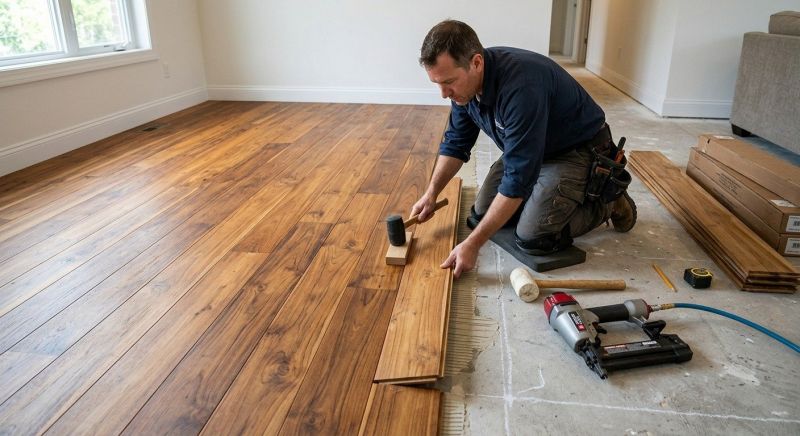 Parquet Flooring Installation in Wheaton, IL