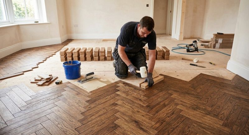 Parquet Flooring Installation in Wheaton, IL