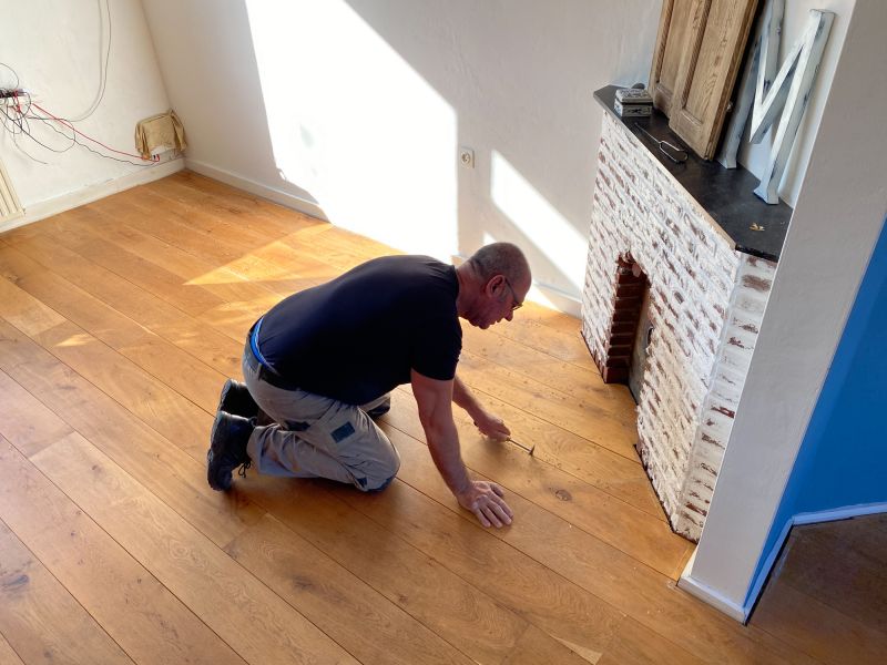 Pine Floor Installation in Wheaton, IL