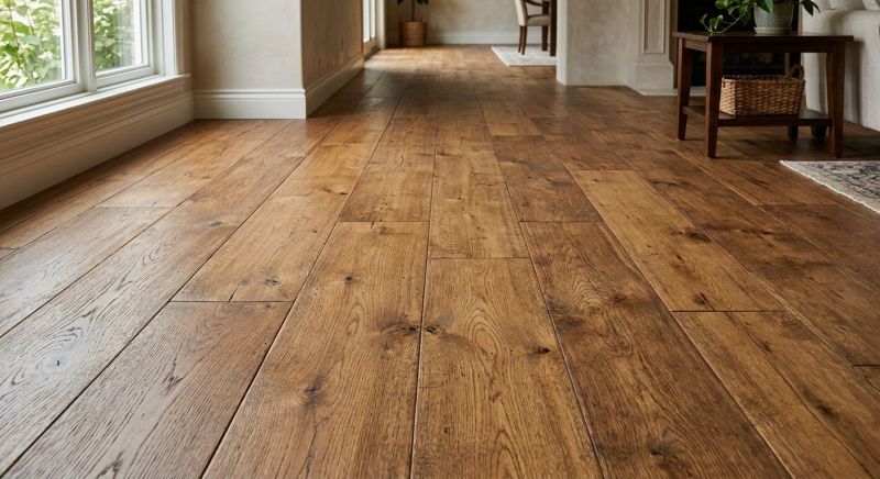 Wide Plank Floor Installation in Wheaton, IL