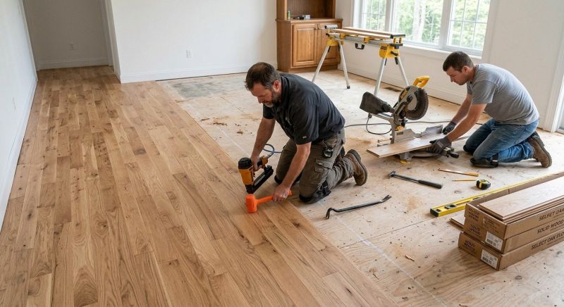 Wood Floor Replacement in Algonquin, IL