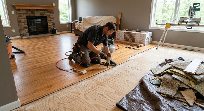 Wood Flooring Installation in Wheaton, IL